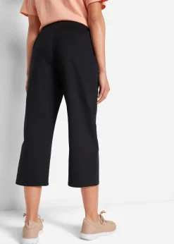 Pantalon de jogging en coton, mi-mollet