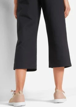 Pantalon de jogging en coton, mi-mollet