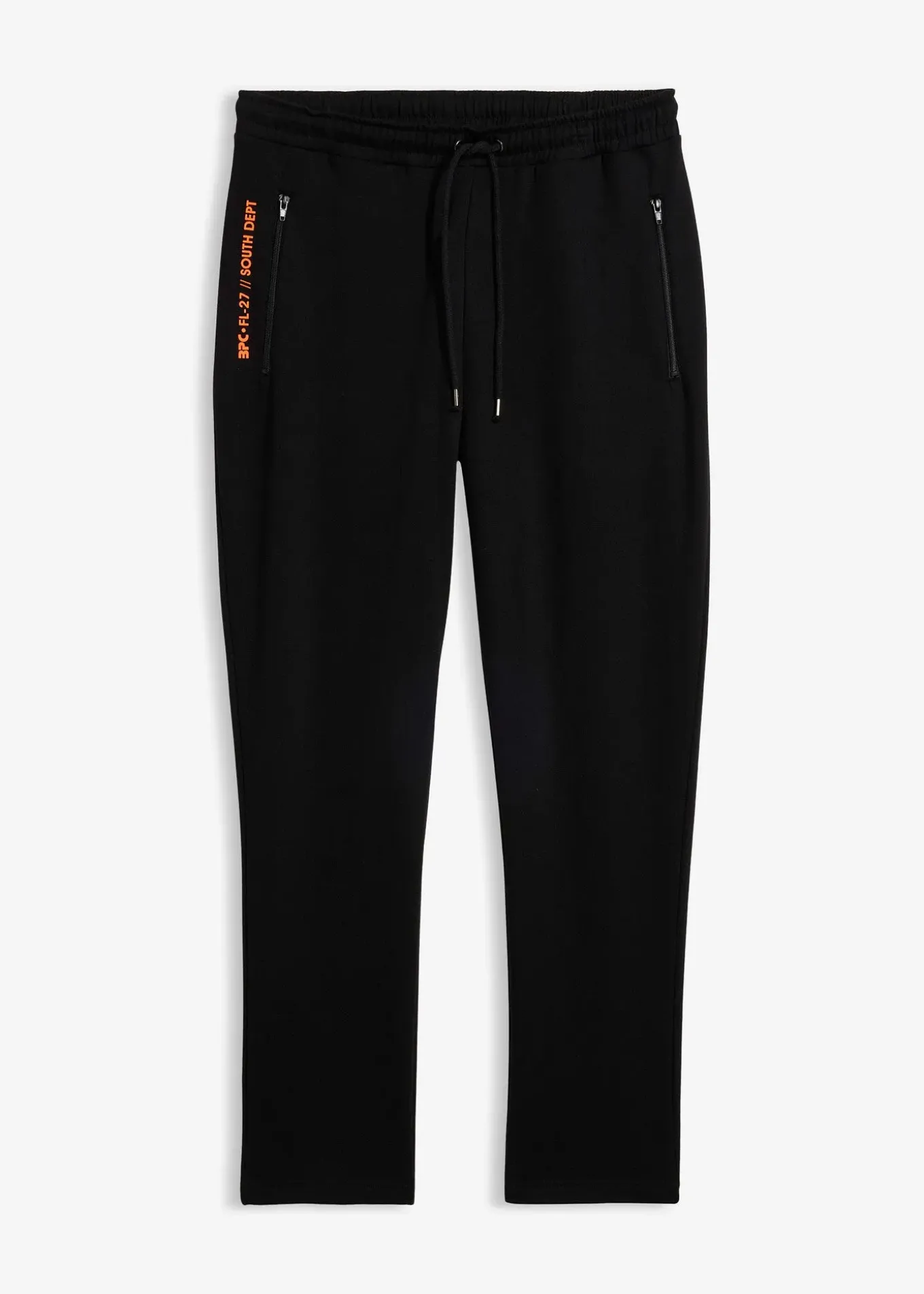 Pantalon de jogging en coton avec poches zippées pratiques