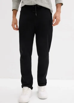Pantalon de jogging en coton avec poches zippées pratiques