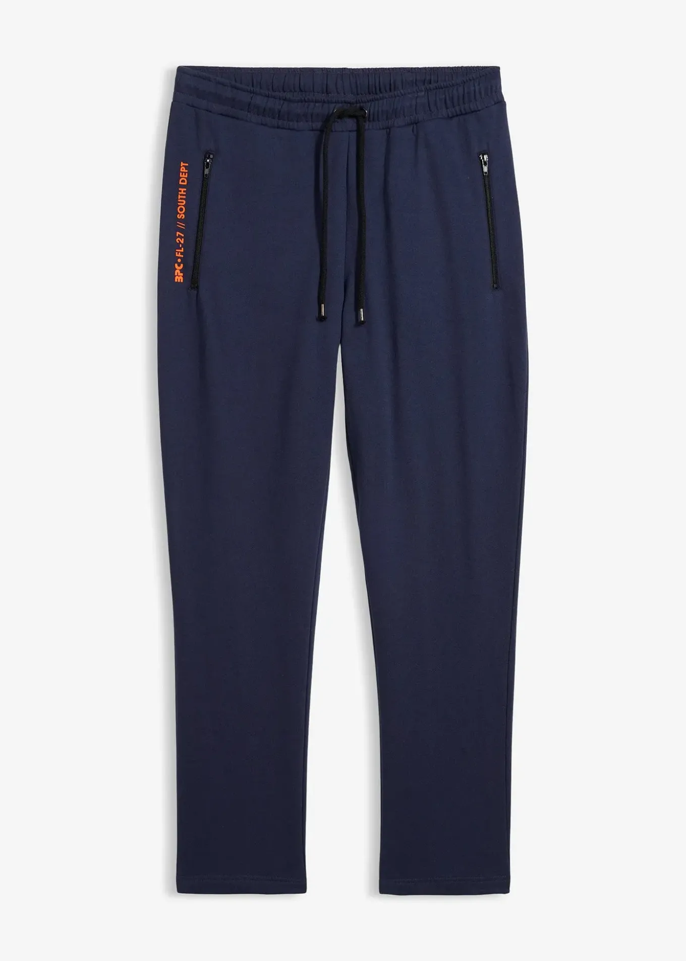Pantalon de jogging en coton avec poches zippées pratiques