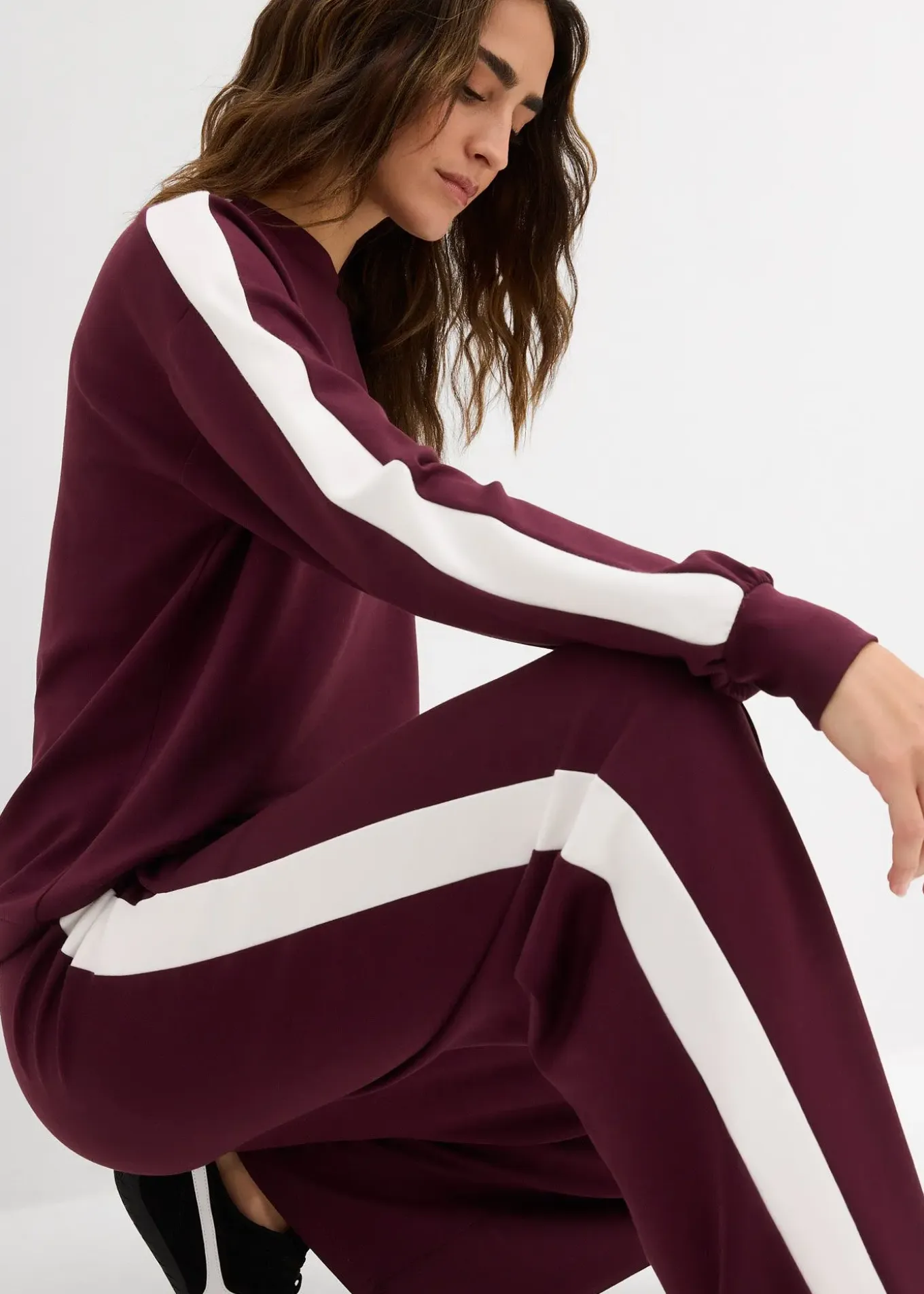 Pantalon de jogging en interlock