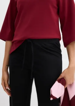 Pantalon de jogging large 100% coton