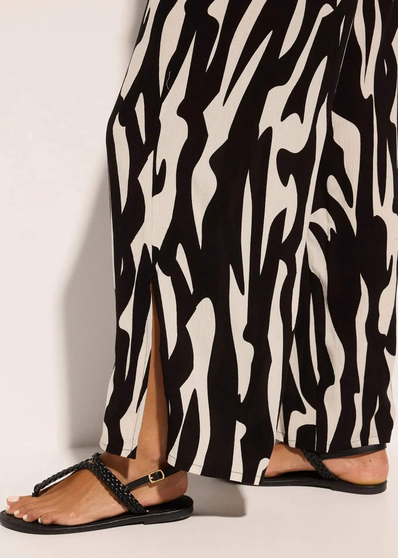 Pantalon de plage en viscose fluide