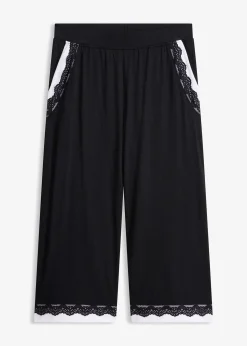 Pantalon de pyjama ample et doux, longueur 3/4