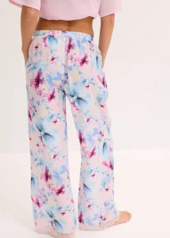 Pantalon de pyjama fluide en satin