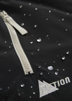 Pantalon de ski imperméable à bretelles et détails réfléchissants