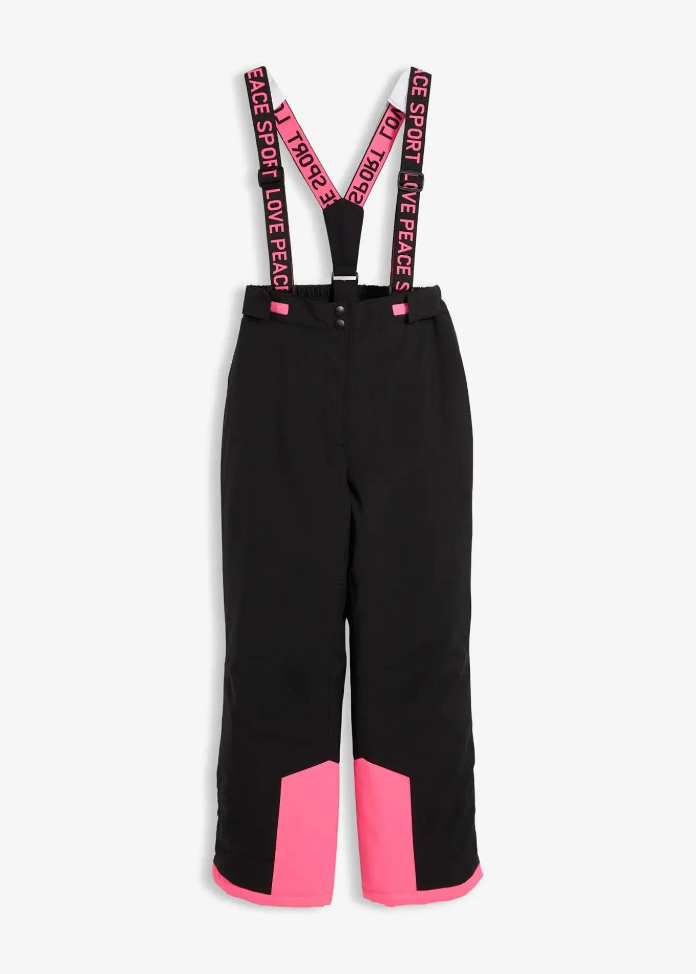 Pantalon de ski imperméable avec bretelles amovibles