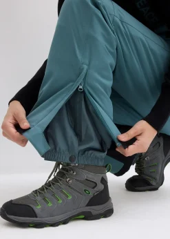 Pantalon de ski thermique imperméable avec bretelles amovibles
