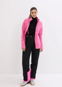 Pantalon de ski thermique imperméable avec bretelles amovibles