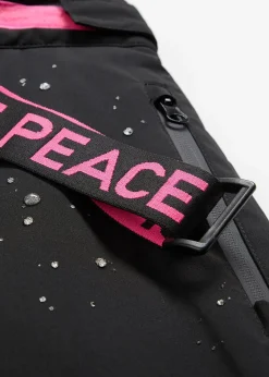 Pantalon de ski thermique imperméable avec bretelles amovibles