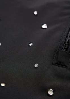 Pantalon de ski thermo fonctionnel coupe haute avec taille confortable, étanche, Straight