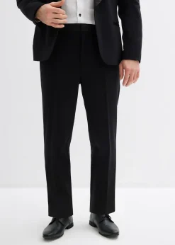 Pantalon de smoking avec élasthanne, slim