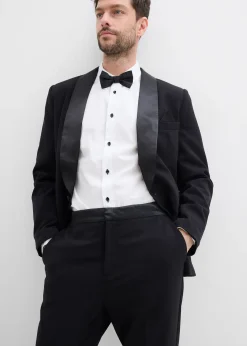 Pantalon de smoking avec élasthanne, slim