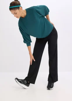 Pantalon de sport à poches latérales, séchage rapide