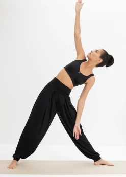 Pantalon de sport ample avec taille retroussable