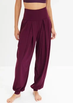 Pantalon de sport ample avec taille retroussable