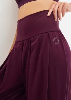 Pantalon de sport ample avec taille retroussable