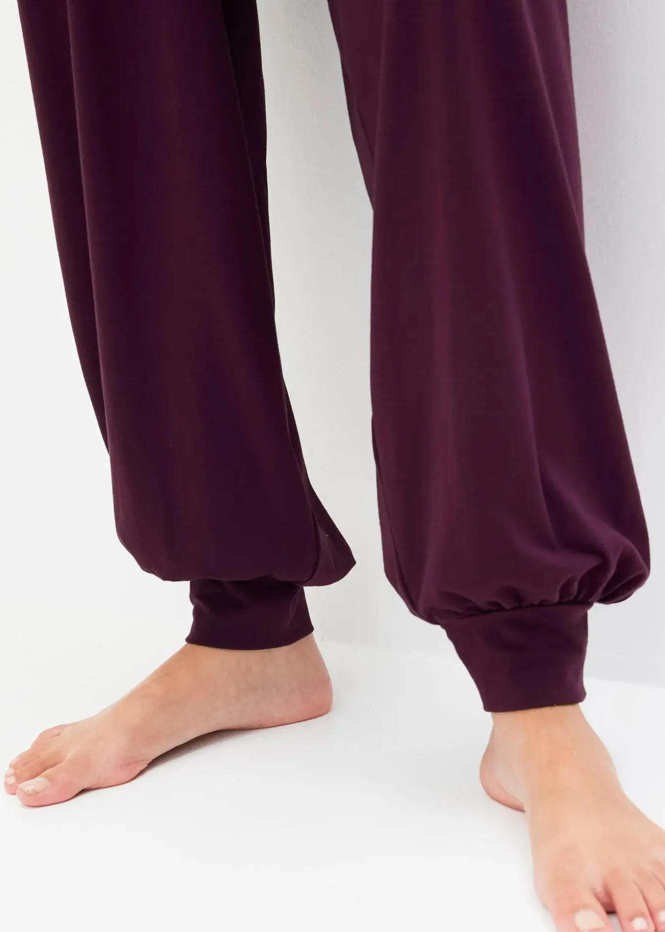 Pantalon de sport ample avec taille retroussable