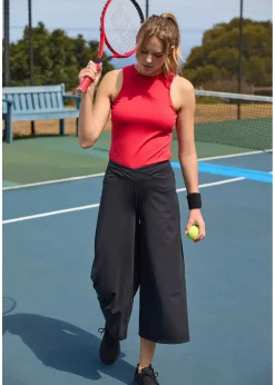 Pantalon de sport longueur mollet, séchage rapide