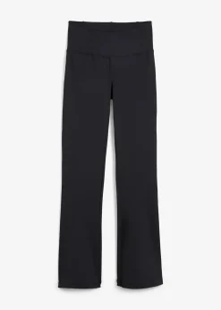Pantalon de sport sculptant avec poche, jambes évasées