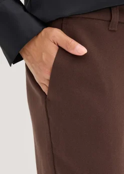 Pantalon de tailleur avec fentes