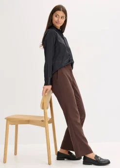 Pantalon de tailleur avec fentes