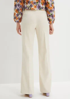 Pantalon de tailleur, coupe flare