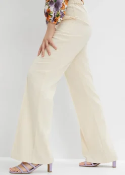 Pantalon de tailleur, coupe flare