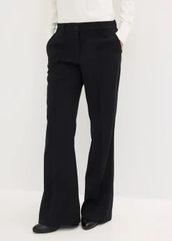 Pantalon de tailleur, coupe flare