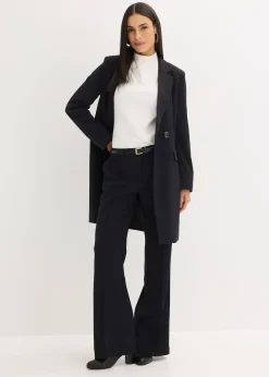 Pantalon de tailleur, coupe flare