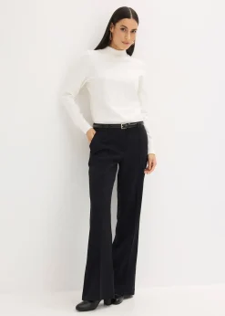 Pantalon de tailleur, coupe flare