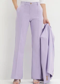 Pantalon de tailleur, coupe flare