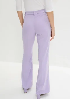 Pantalon de tailleur, coupe flare