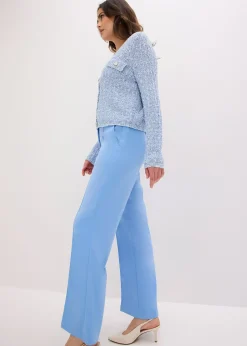 Pantalon de tailleur, coupe flare