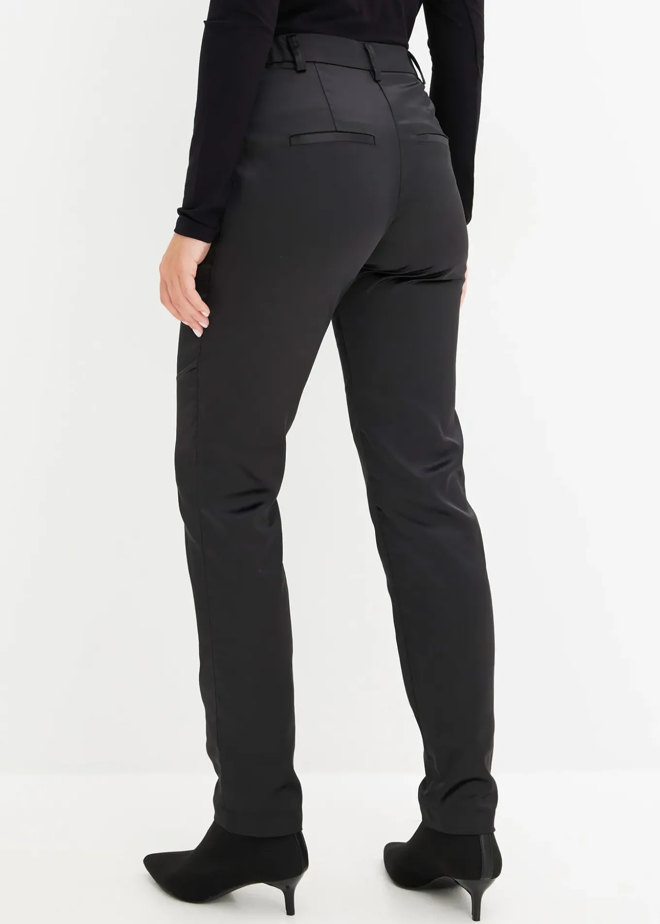 Pantalon de tailleur en satin