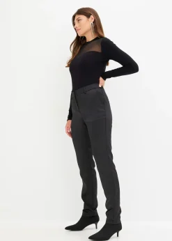 Pantalon de tailleur en satin