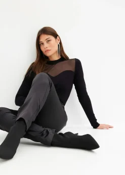 Pantalon de tailleur en satin