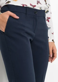Pantalon de tailleur, taille courte