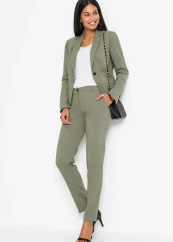 Pantalon de tailleur, taille courte