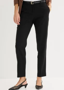 Pantalon de tailleur, taille courte