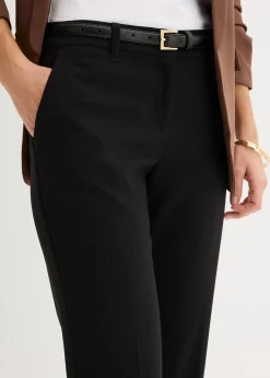 Pantalon de tailleur, taille courte