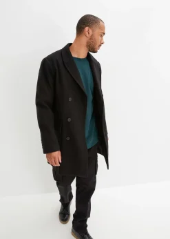 Pantalon droit cargo, regular, à taille élastiquée