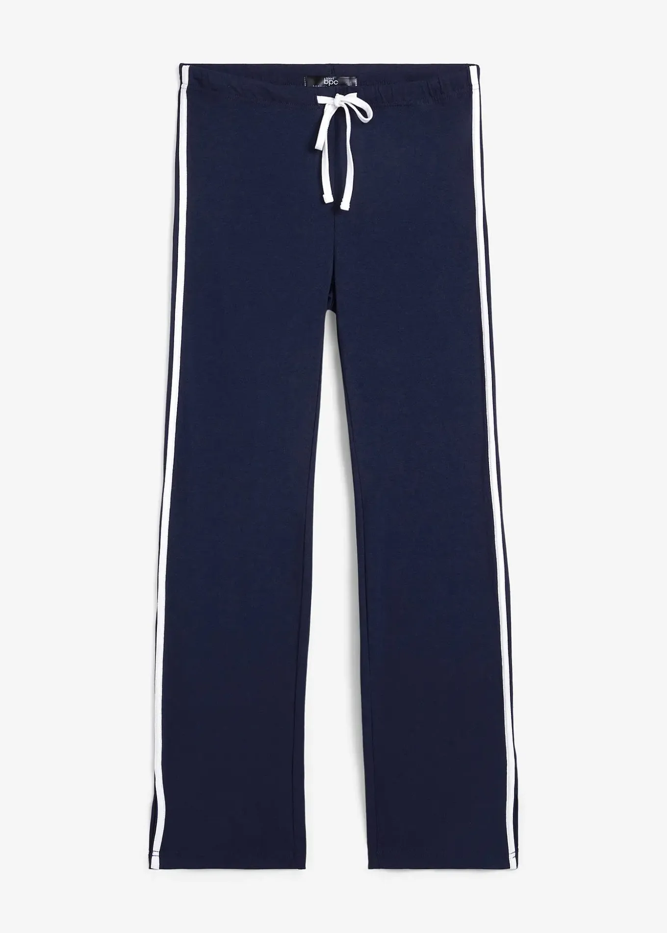 Pantalon droit en jersey coton