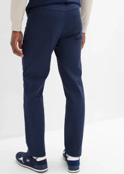 Pantalon droit et extensible, coupe classique