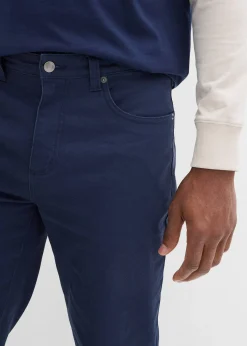 Pantalon droit et extensible, coupe classique