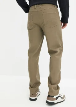 Pantalon droit et extensible, coupe classique