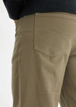 Pantalon droit et extensible, coupe classique