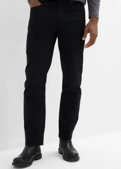 Pantalon droit et extensible, coupe classique