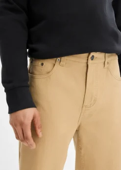 Pantalon droit et extensible, coupe classique